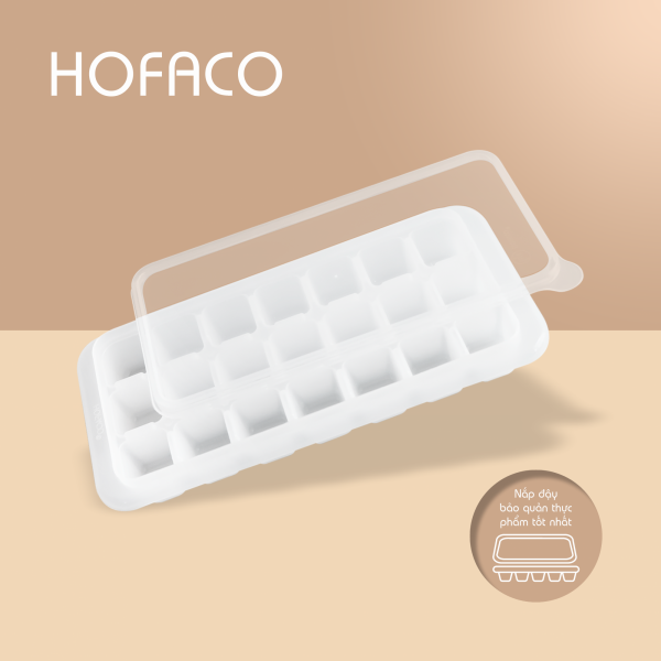 Khay Đá Nắp Đậy 21 Viên - HPL52