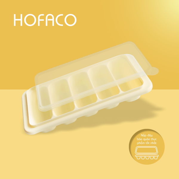 Khay Đá Bia Tròn Nắp Đậy - HPL90