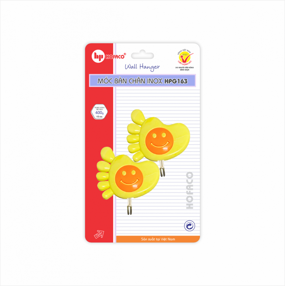 MÓC BÀN CHÂN INOX - HPG163