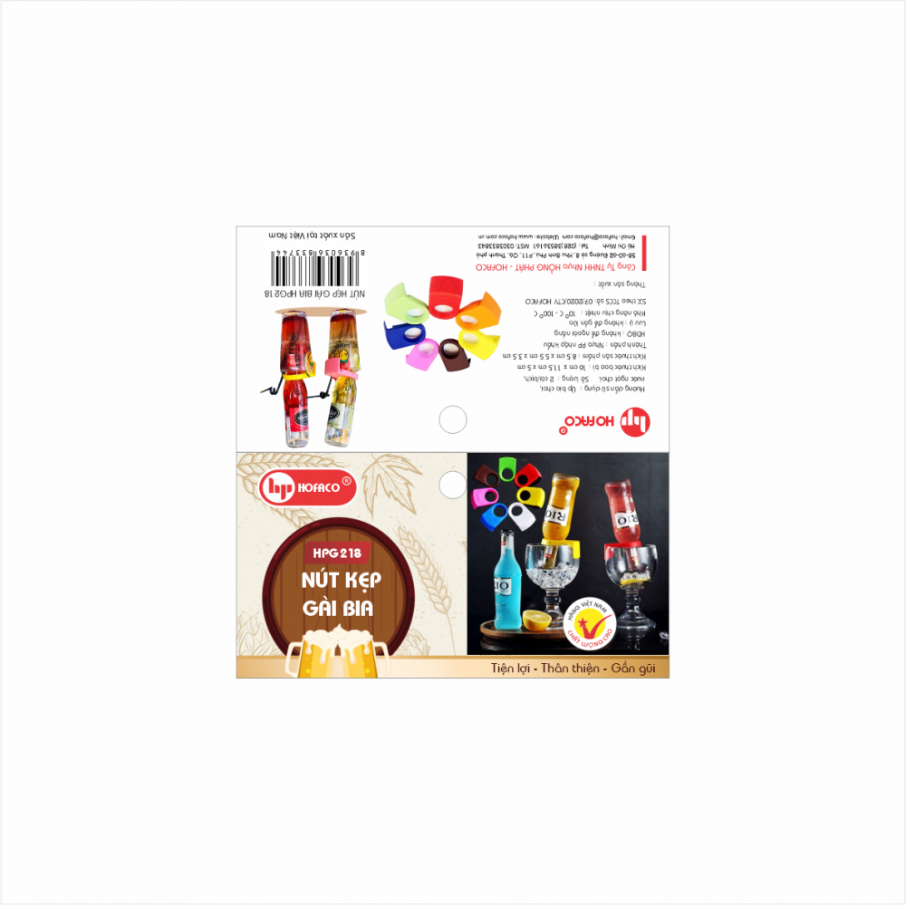NÚT KẸP GÀI BIA - HPG218