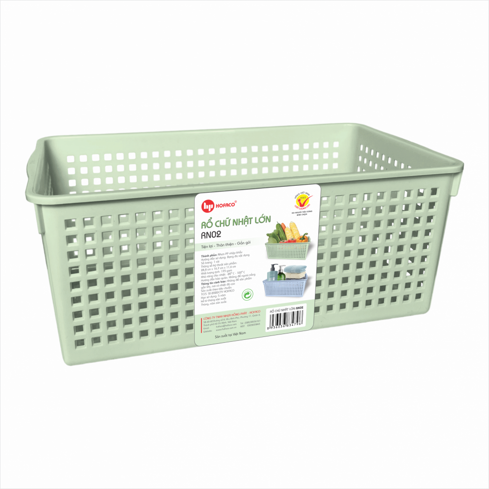 RỔ CHỮ NHẬT LỚN - RN02