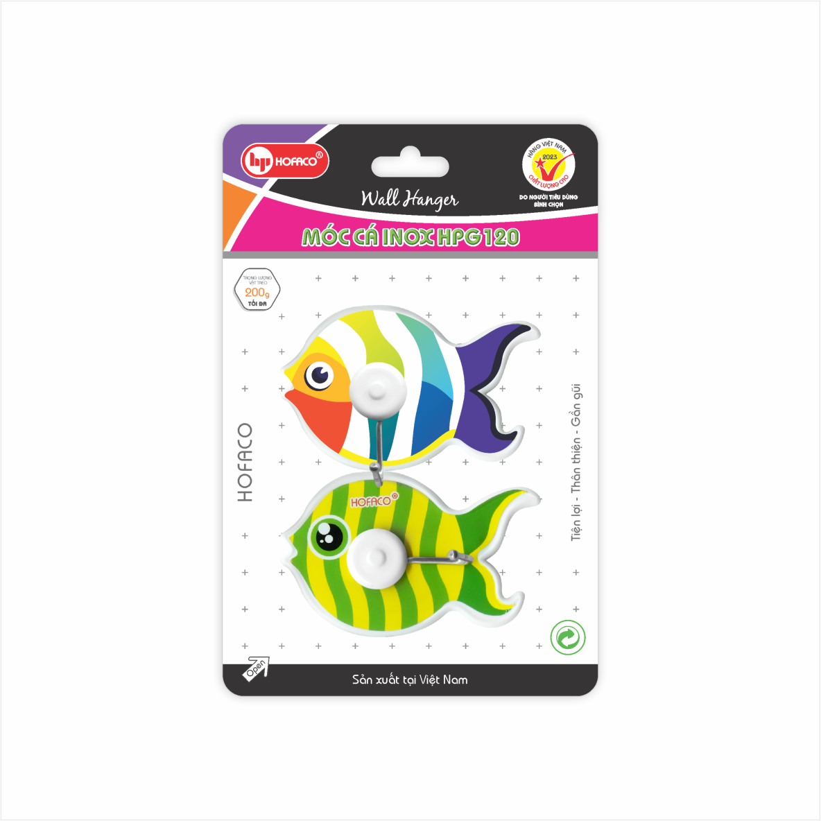 MÓC CÁ INOX - HPG 120