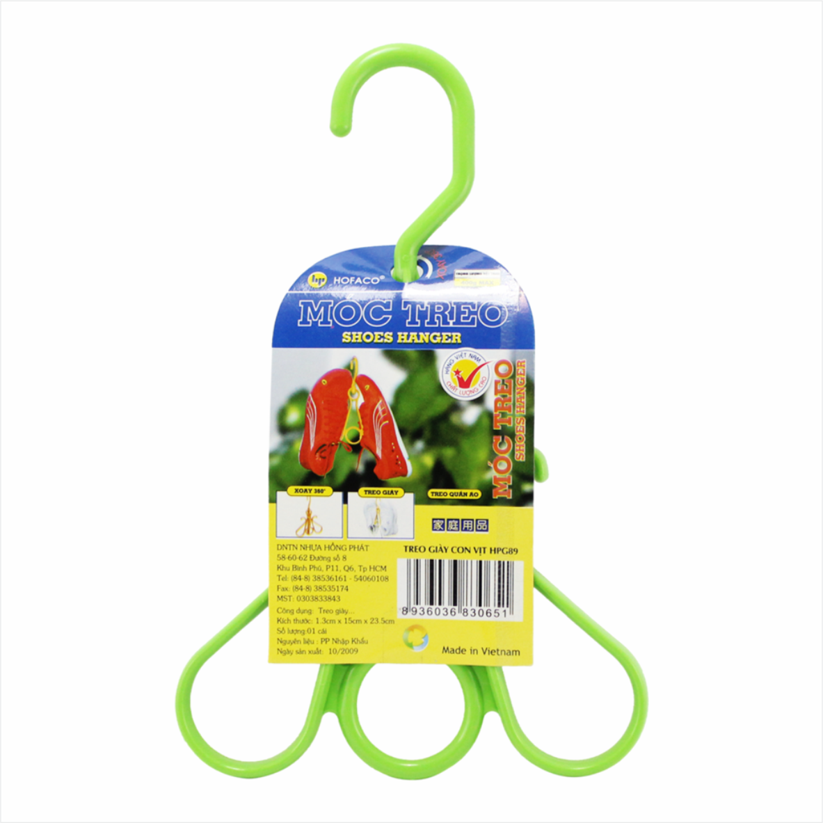 MÓC TREO GIÀY CON VỊT - HPG89