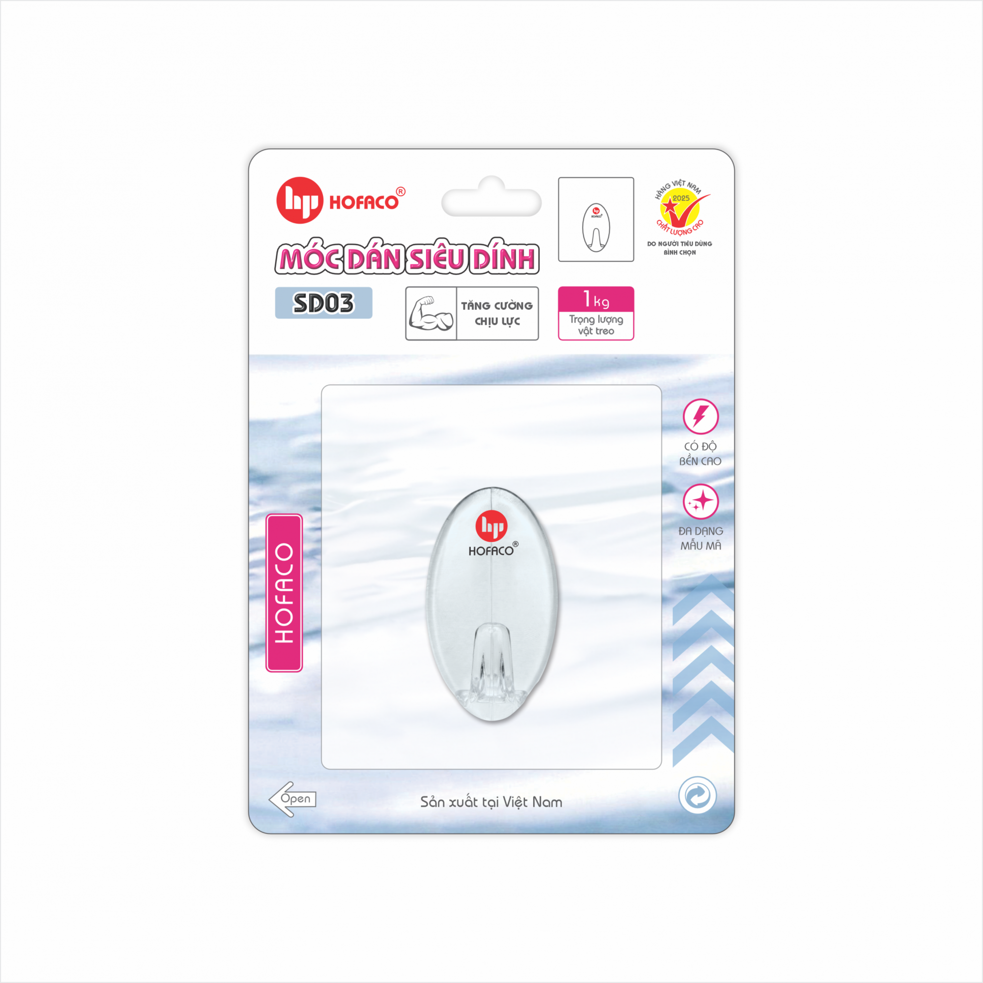 MÓC DÁN SIÊU DÍNH - SD03