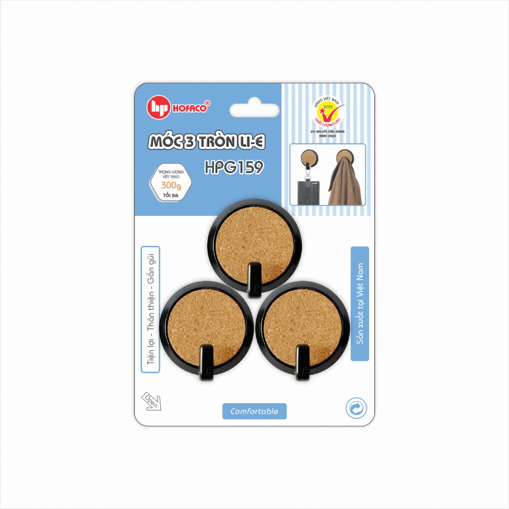 MÓC 3 TRÒN LI-E - HPG159