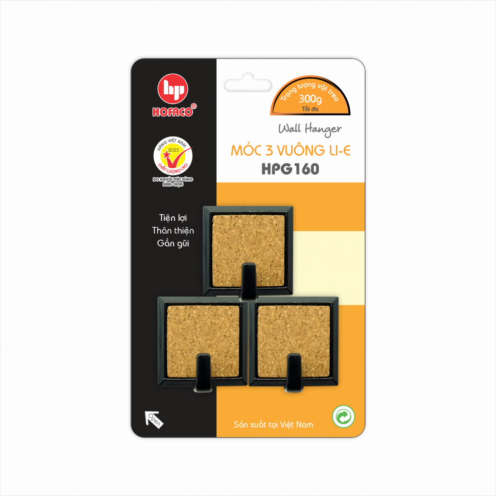 MÓC 3 VUÔNG LI-E - HPG160