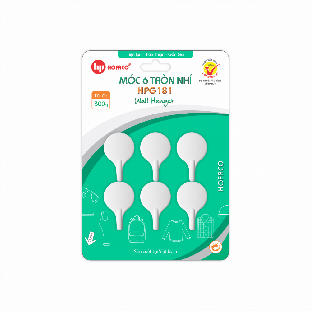 MÓC 6 TRÒN NHÍ - HPG181