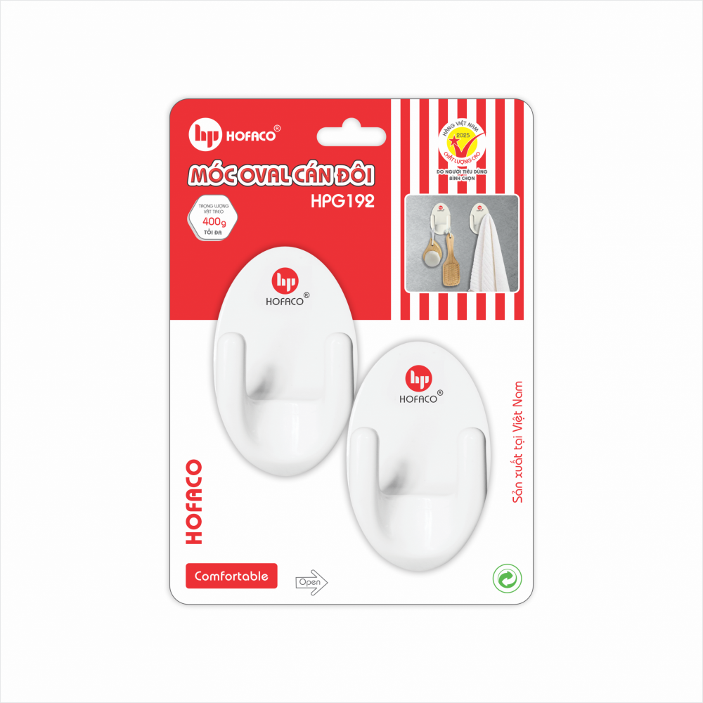 MÓC OVAL CÁN ĐÔI - HPG192