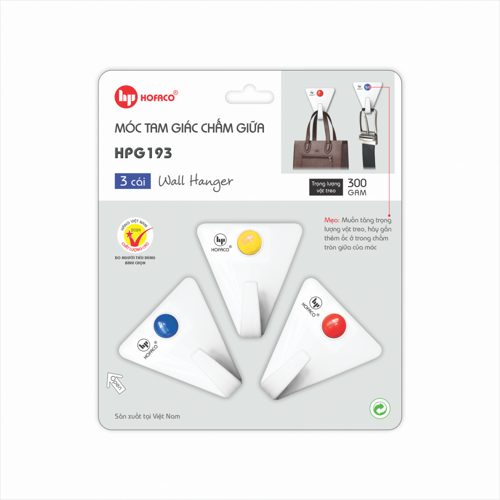 MÓC TAM GIÁC CHẤM GIỮA - HPG193