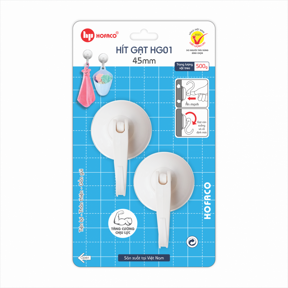 HÍT GẠT 45 MM - HG01