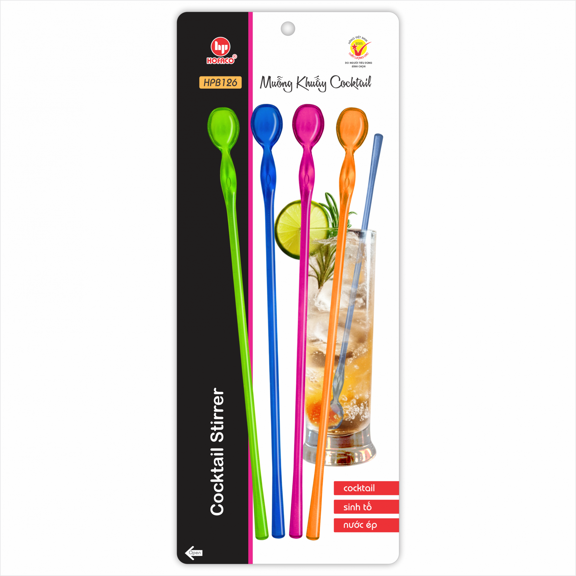 MUỖNG KHUẤY COCKTAIL - HPB126