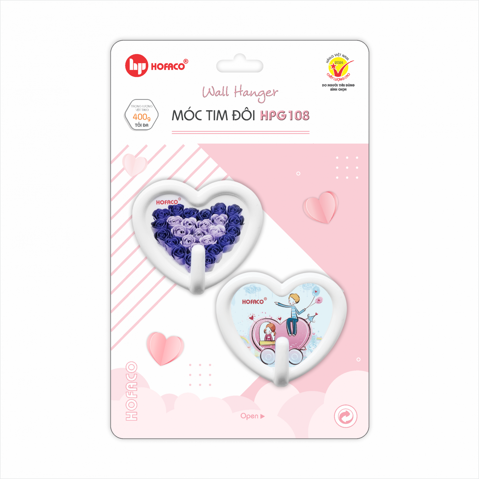 MÓC TIM ĐÔI - HPG108