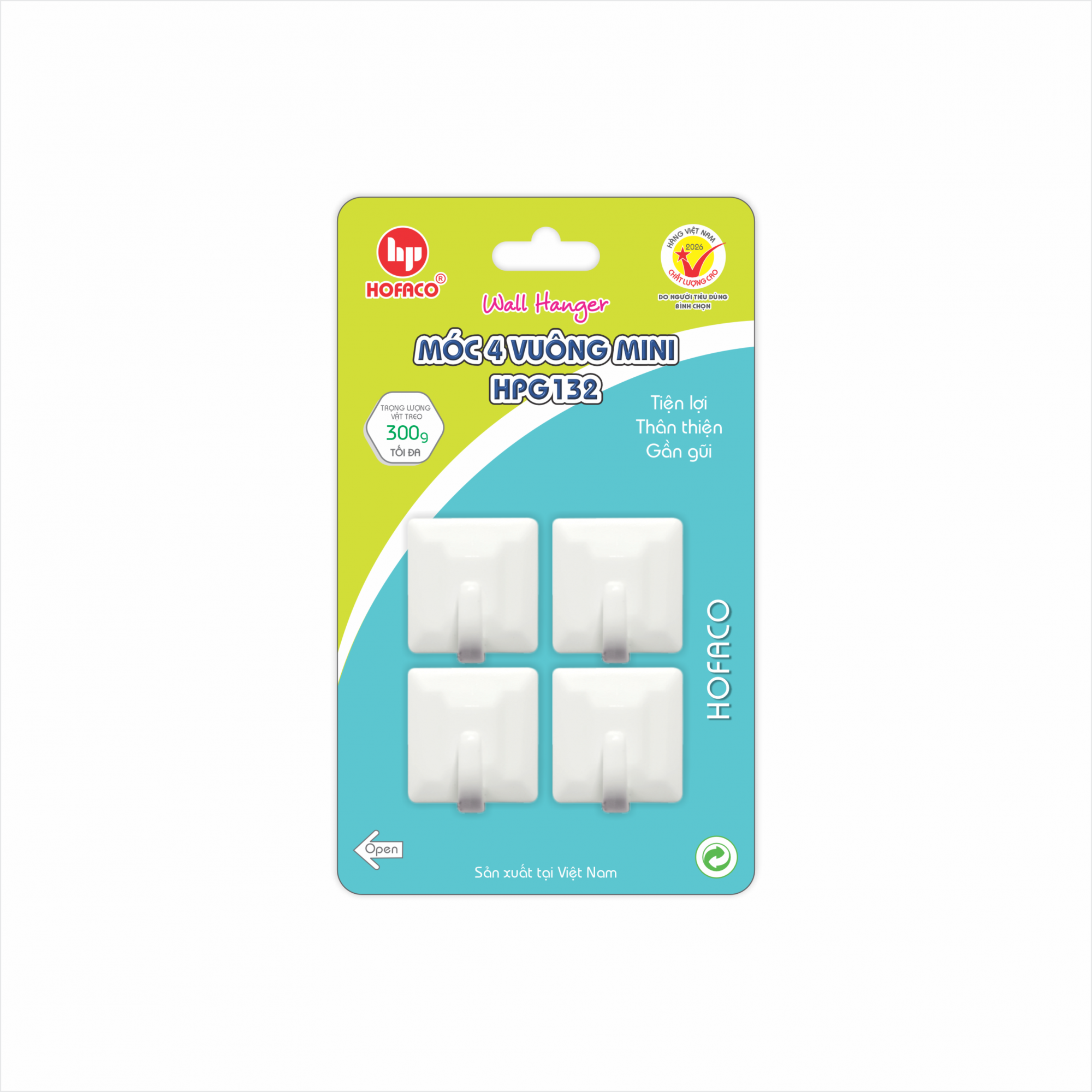 MÓC 4 VUÔNG MINI - HPG132