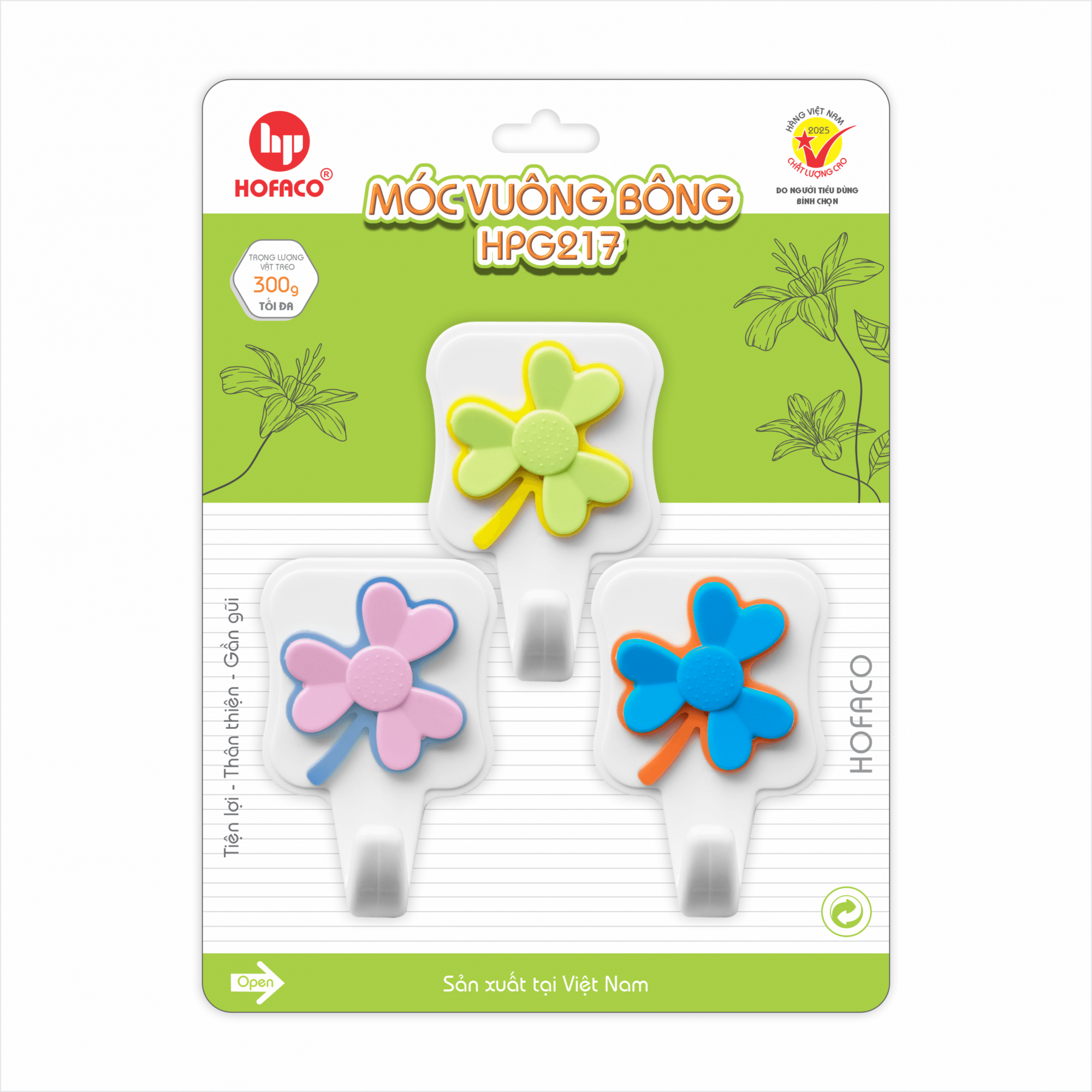 MÓC HÌNH VUÔNG BÔNG - HPG217