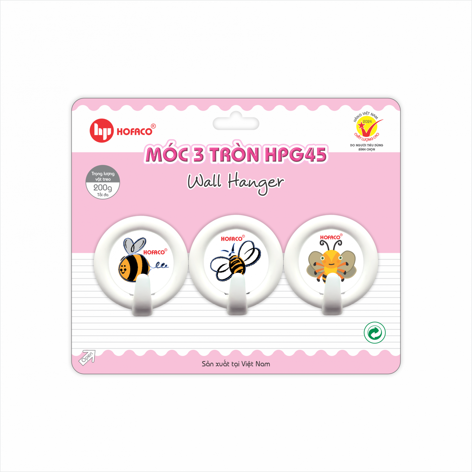 MÓC 3 TRÒN - HPG45