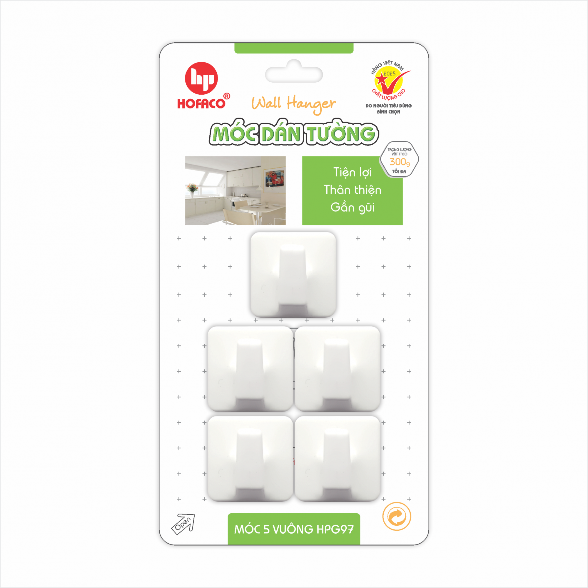 MÓC 5 VUÔNG - HPG97