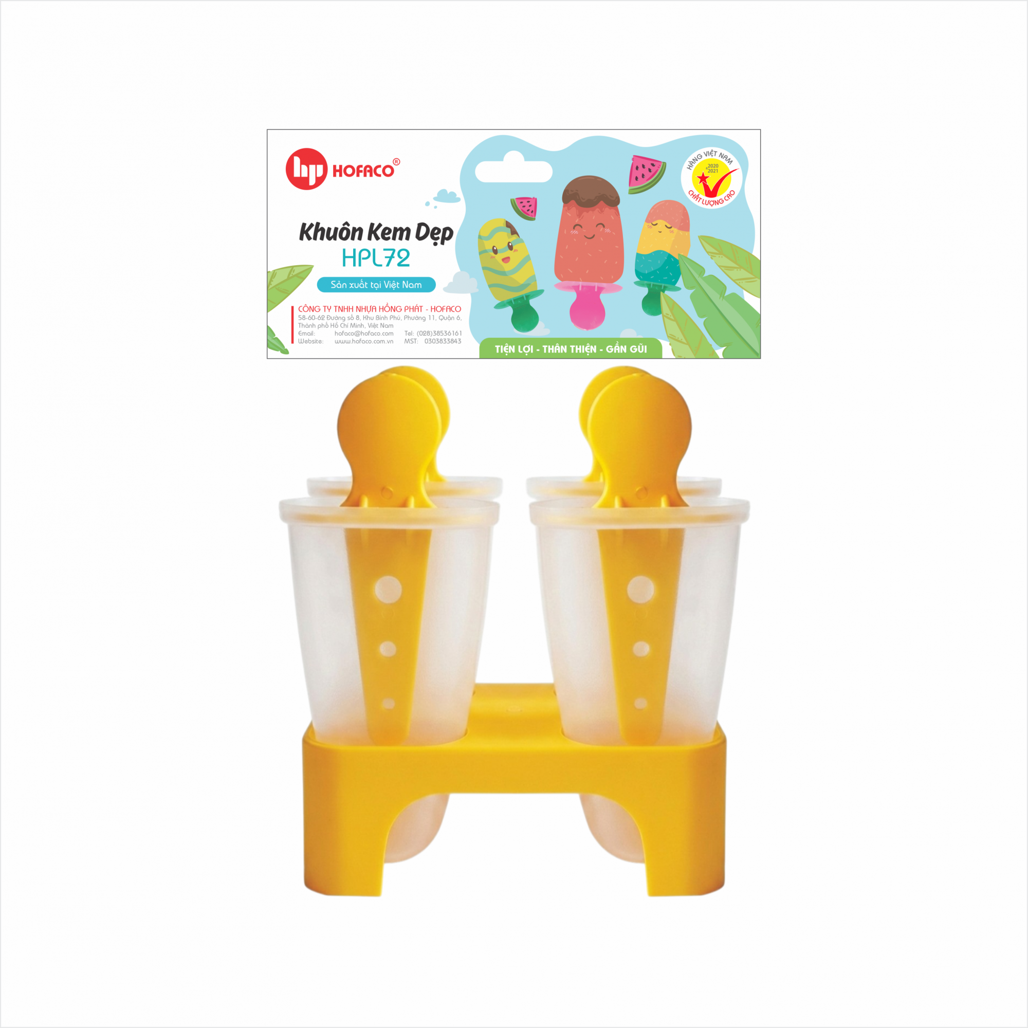 KHUÔN KEM DẸP - HPL72
