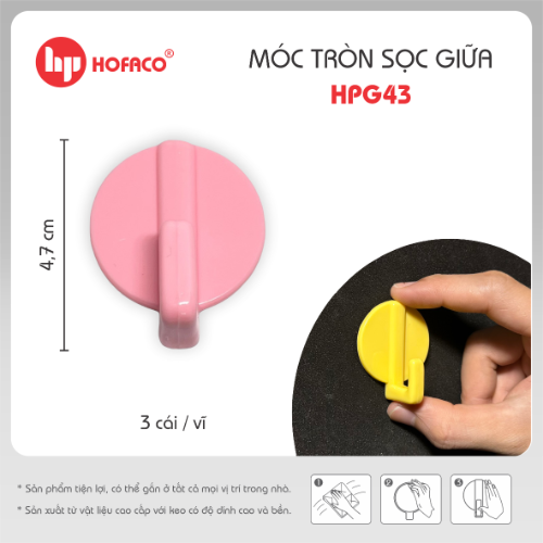 MÓC TRÒN SỌC GIỮA - HPG 43