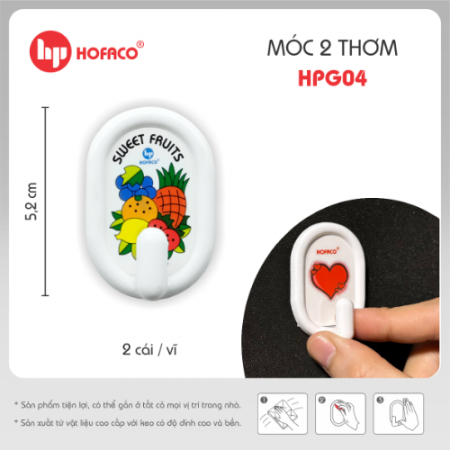 MÓC DÁN 2 THƠM - HPG04