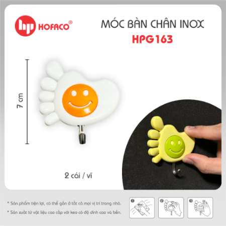 MÓC BÀN CHÂN INOX - HPG 163