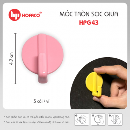 MÓC TRÒN SỌC GIỮA - HPG 43