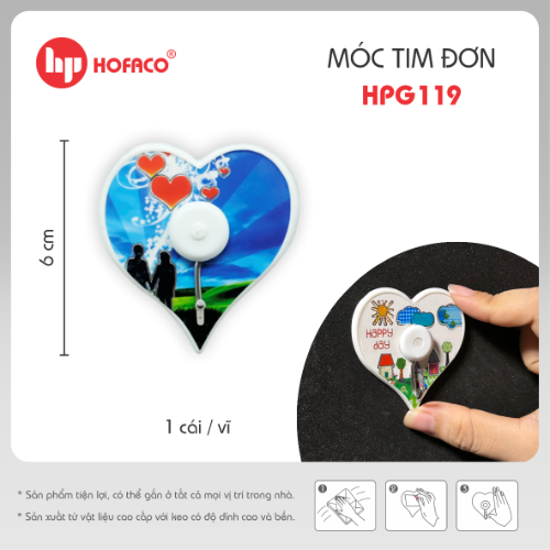 MÓC TIM ĐƠN - HPG119