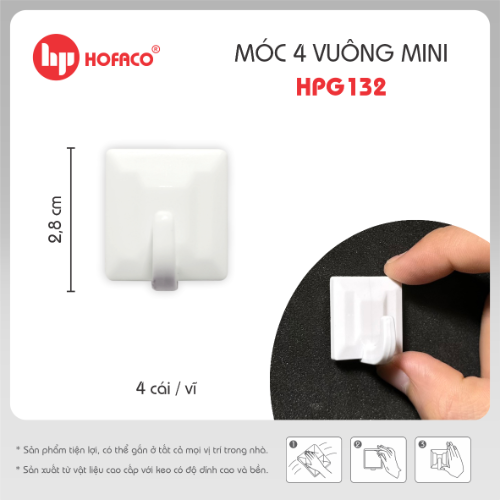 MÓC 4 VUÔNG MINI - HPG132