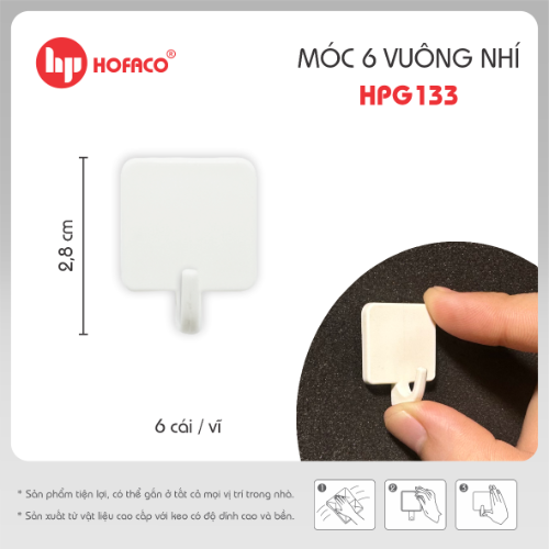 MÓC 6 VUÔNG NHÍ - HPG133