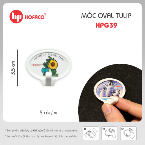 MÓC OVAL TULIP - HPG39
