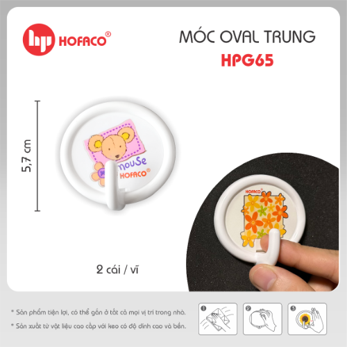 MÓC OVAL TRUNG - HPG65