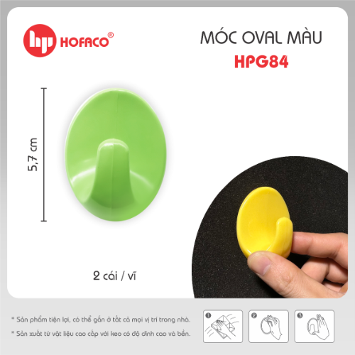 MÓC OVAL MÀU - HPG84
