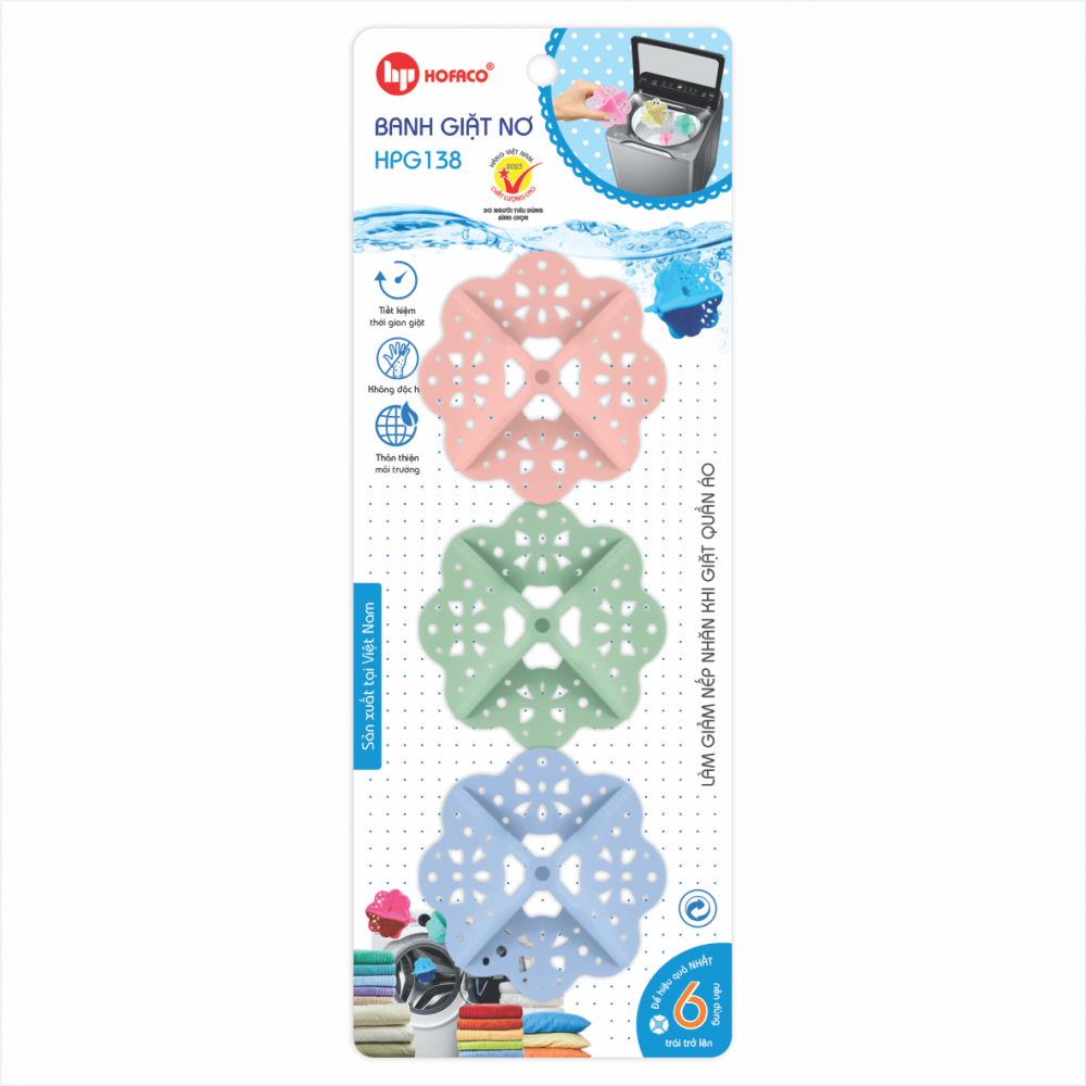BANH GIẶT NƠ - HPG138
