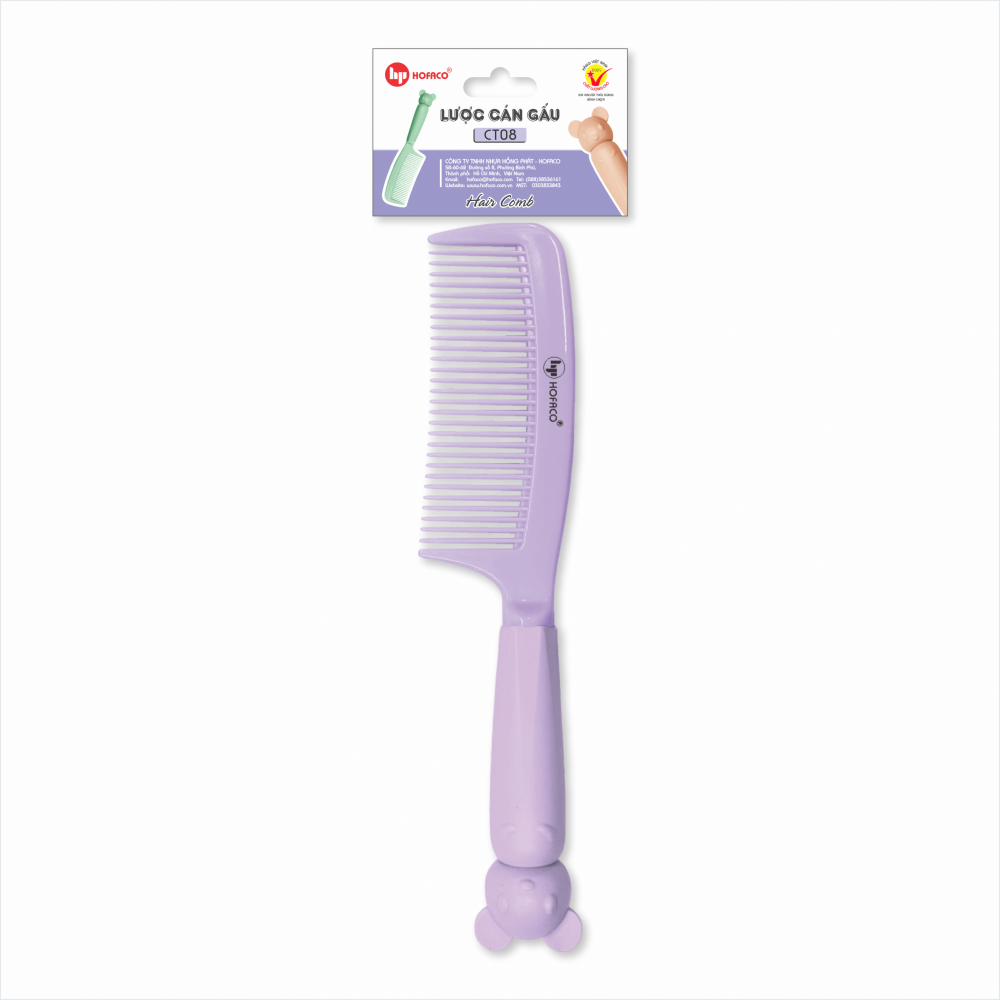 LƯỢC CÁN GẤU - CT08