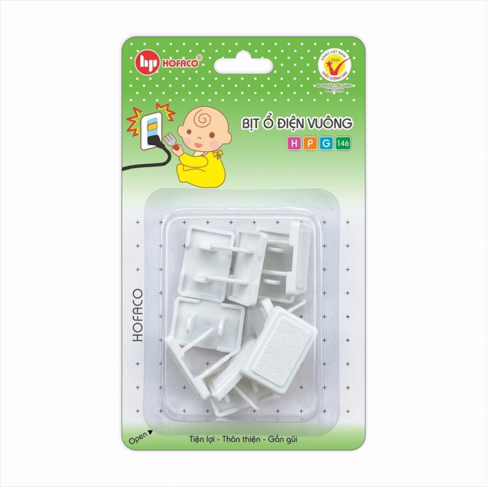 BỊT Ổ ĐIỆN VUÔNG - HPG146