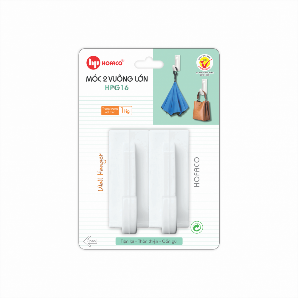 MÓC 2 VUÔNG LỚN - HPG16