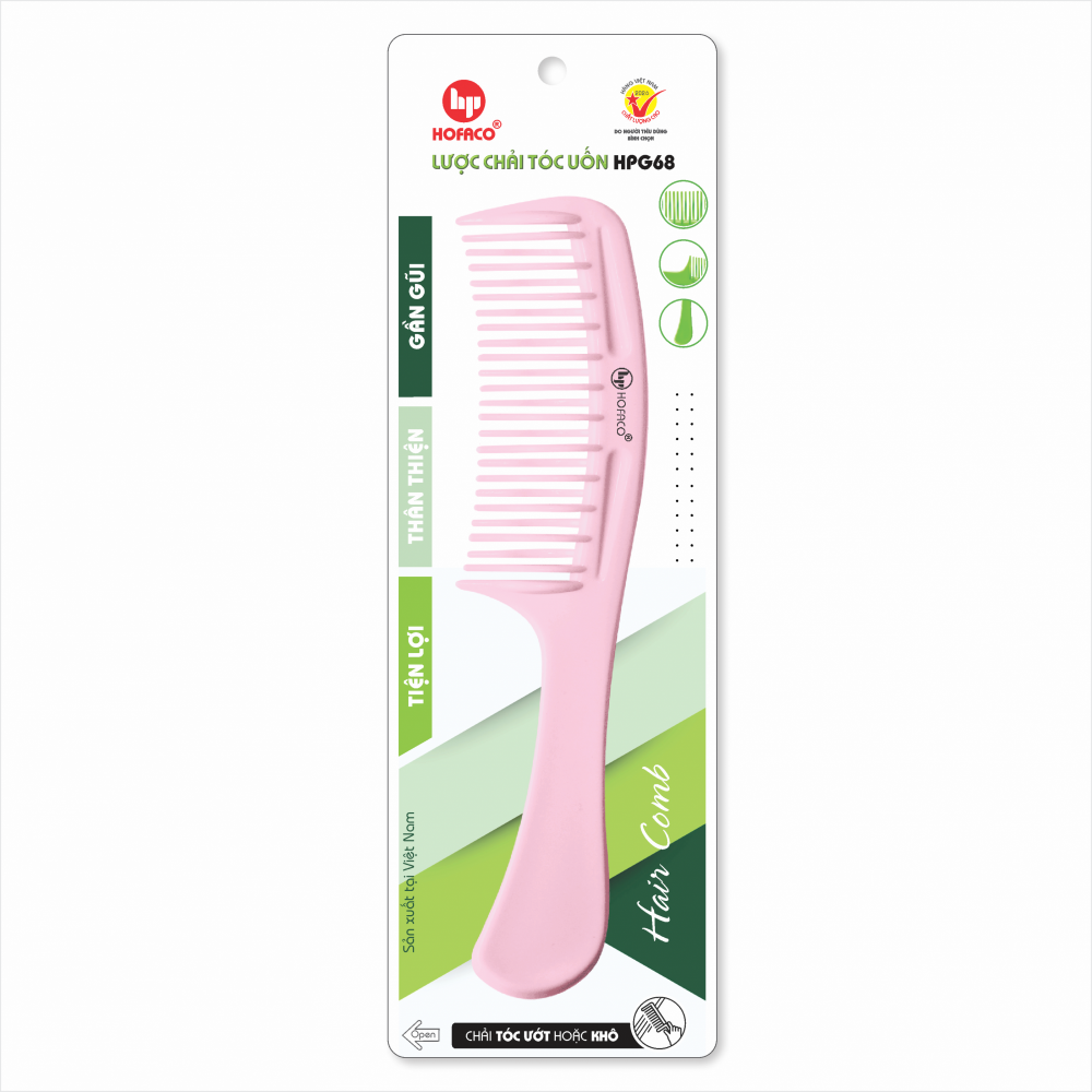 LƯỢC CHẢI TÓC UỐN - HPG68