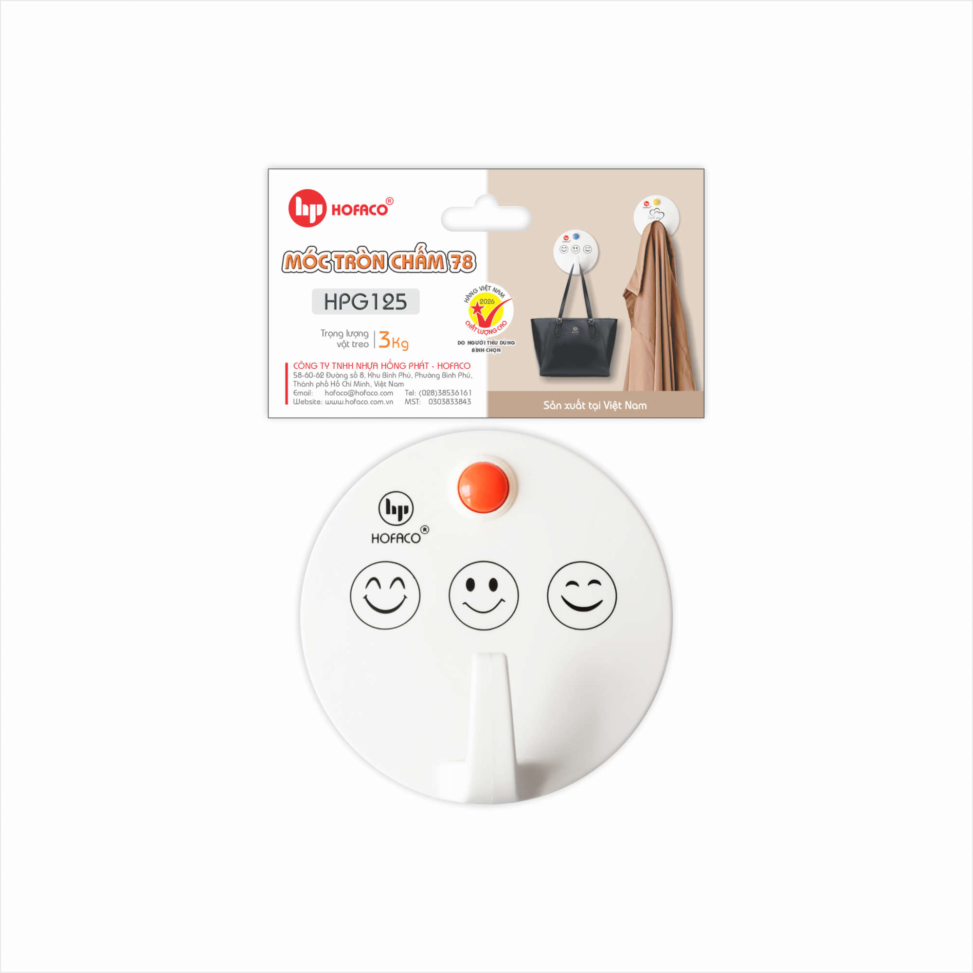 MÓC TRÒN CHẤM 78 - HPG125