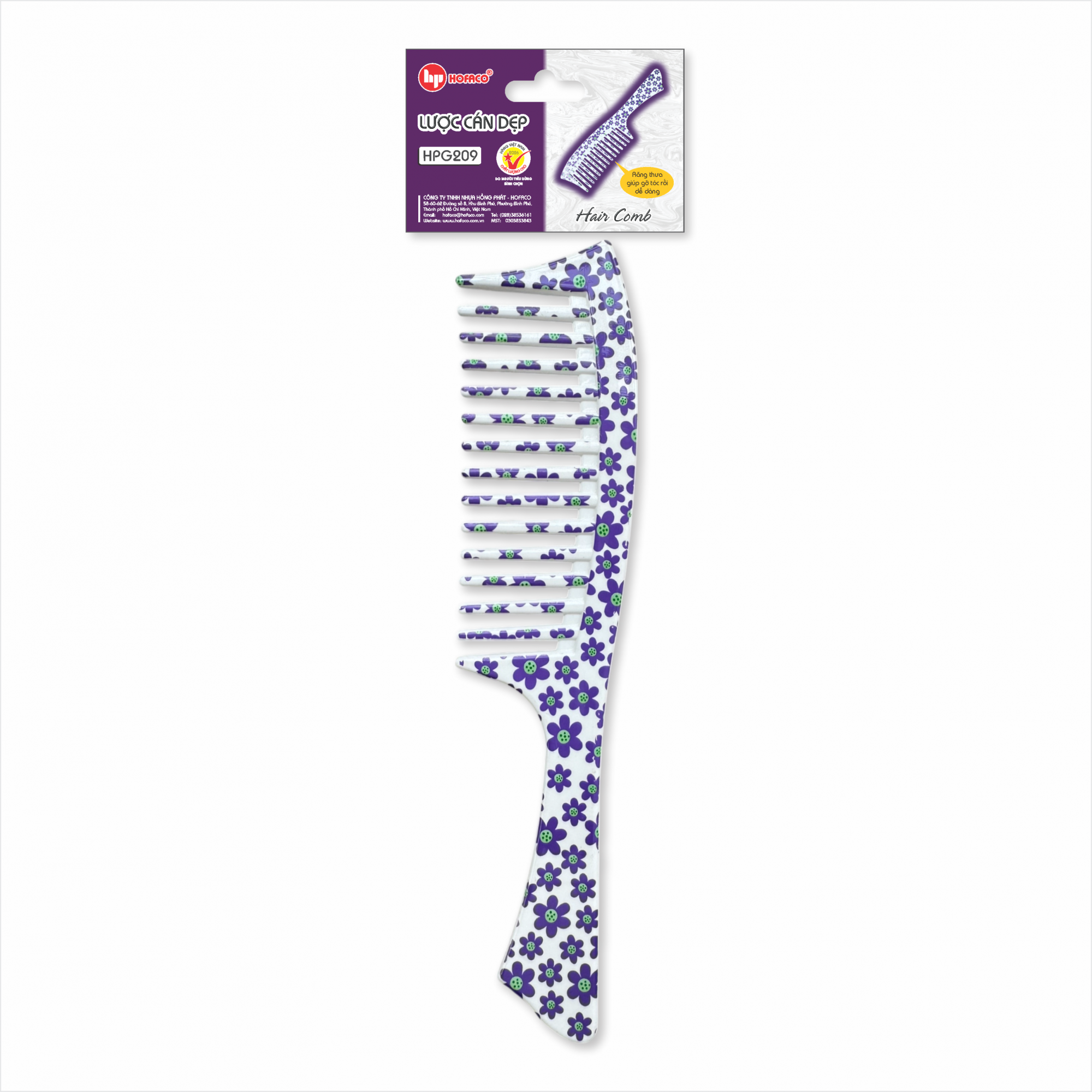LƯỢC CÁN DẸP - HPG209