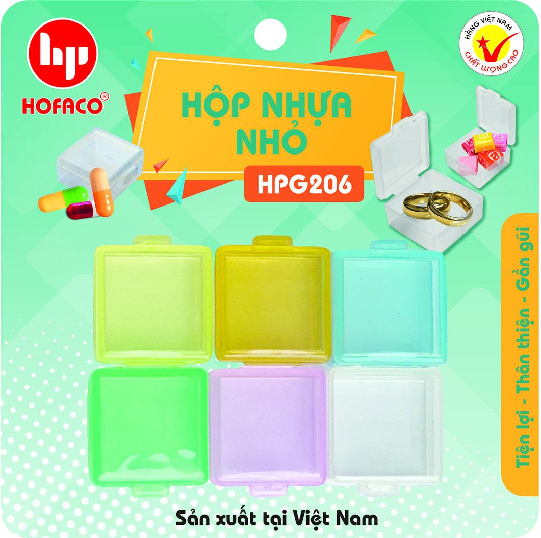 HỘP NHỰA NHỎ - HPG 206