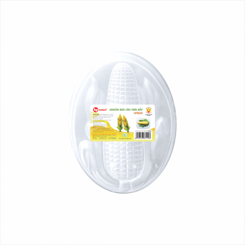 KHUÔN RAU CÂU TRÁI BẮP - HPB60