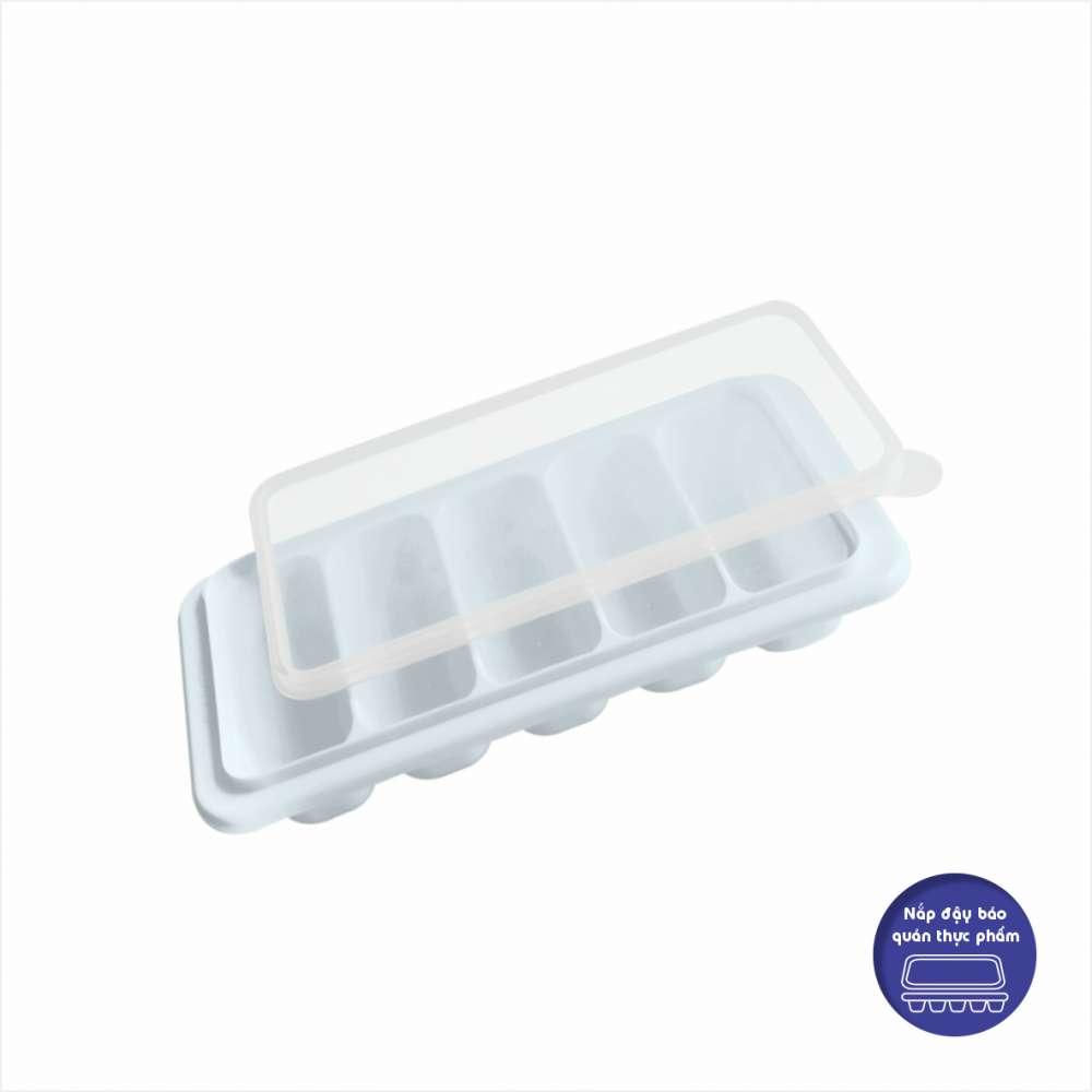 KHAY ĐÁ BIA TRÒN NẮP ĐẬY - HPL90