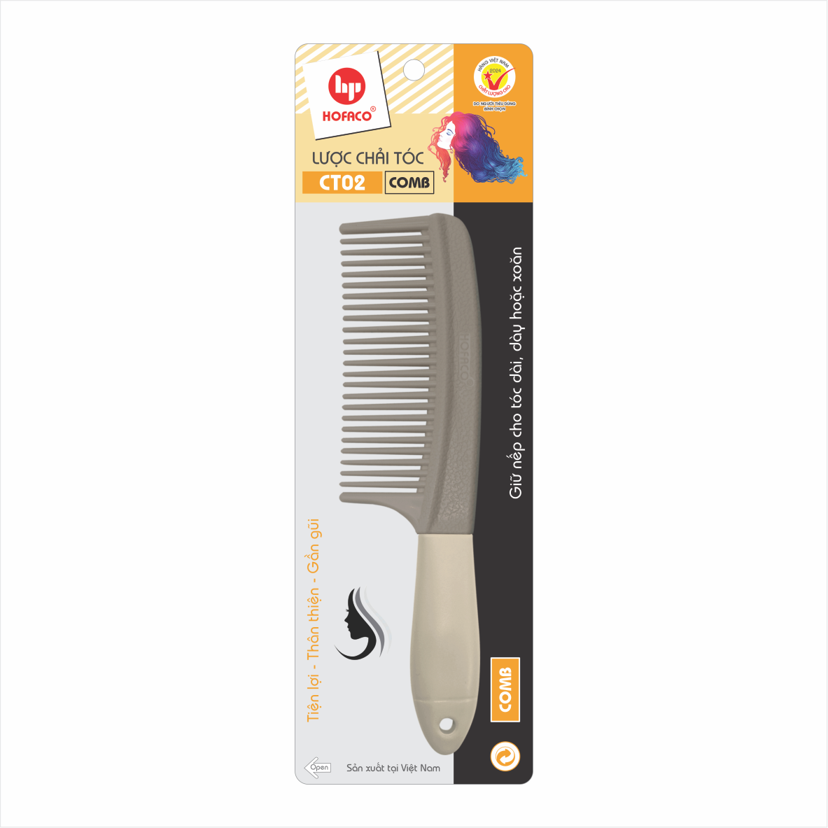 LƯỢC CHẢI TÓC - CT02