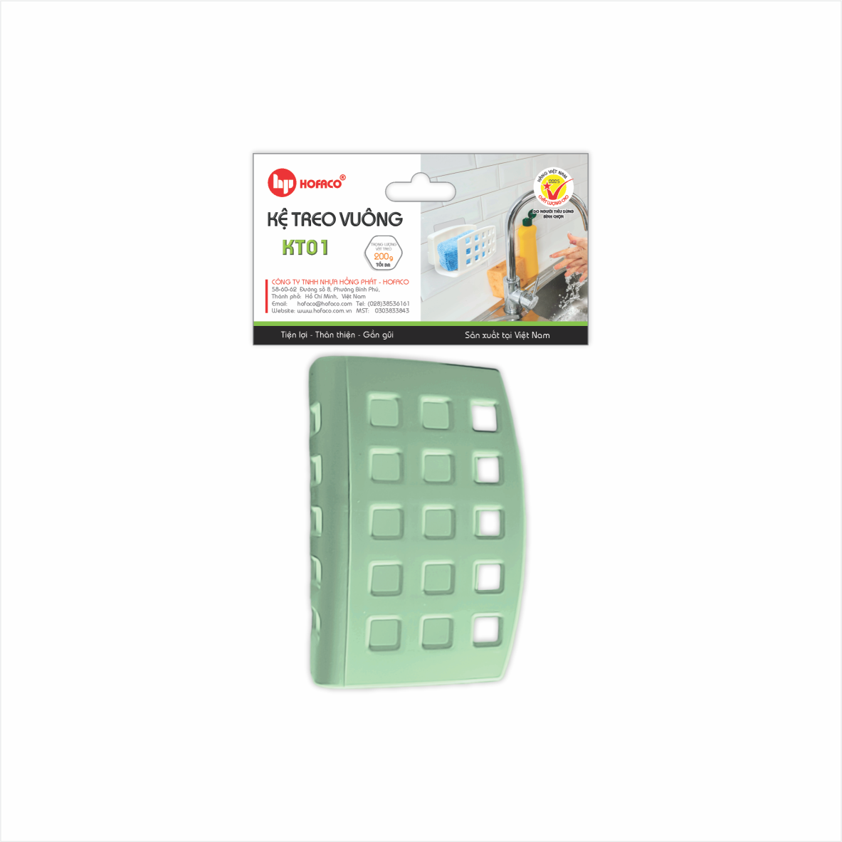 KỆ TREO VUÔNG - KT01