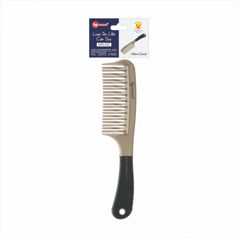 LƯỢC TÓC UỐN CÁN SỌC - HPG157
