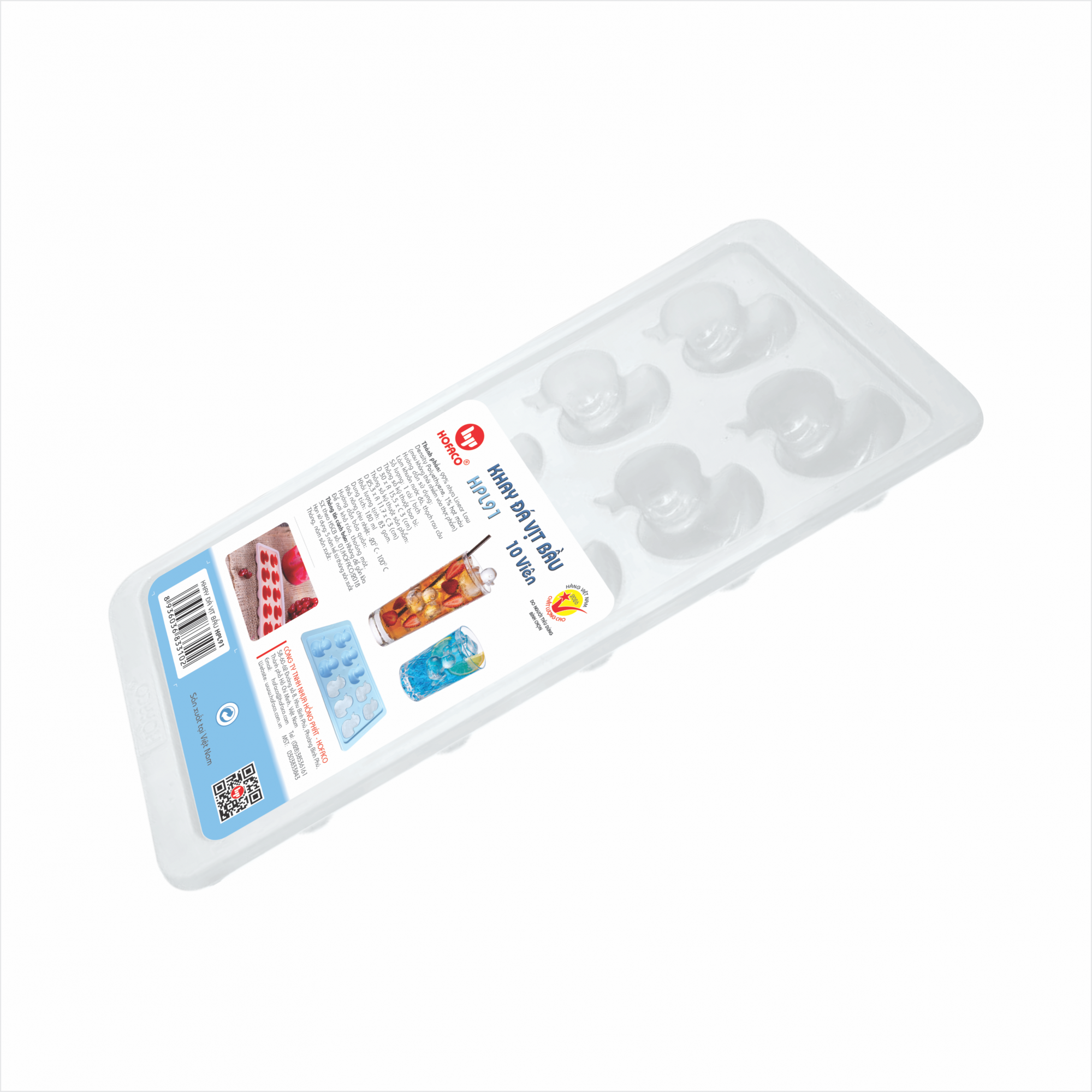 KHAY ĐÁ VỊT BẦU - HPL91