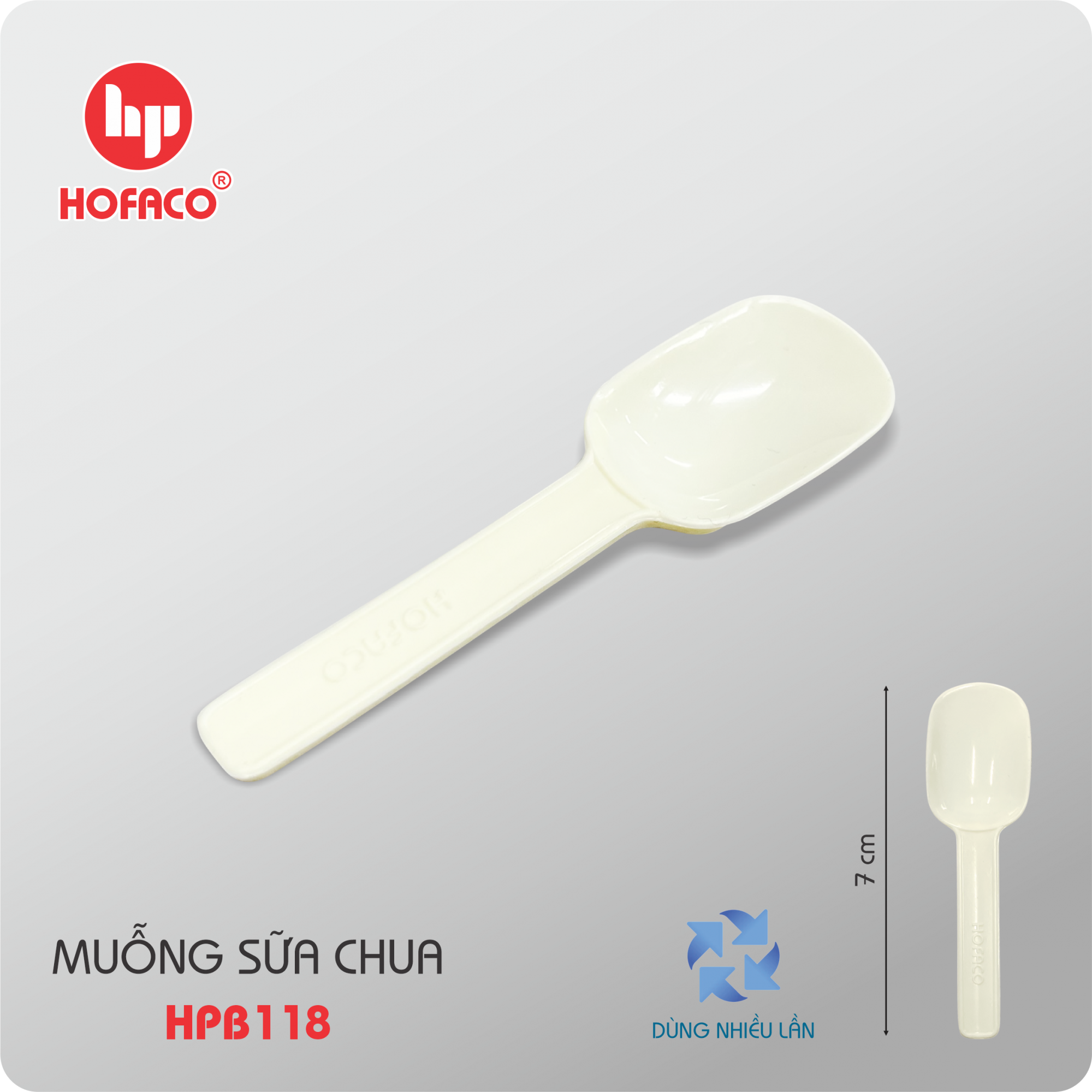MUỖNG SỮA CHUA - HPB 118