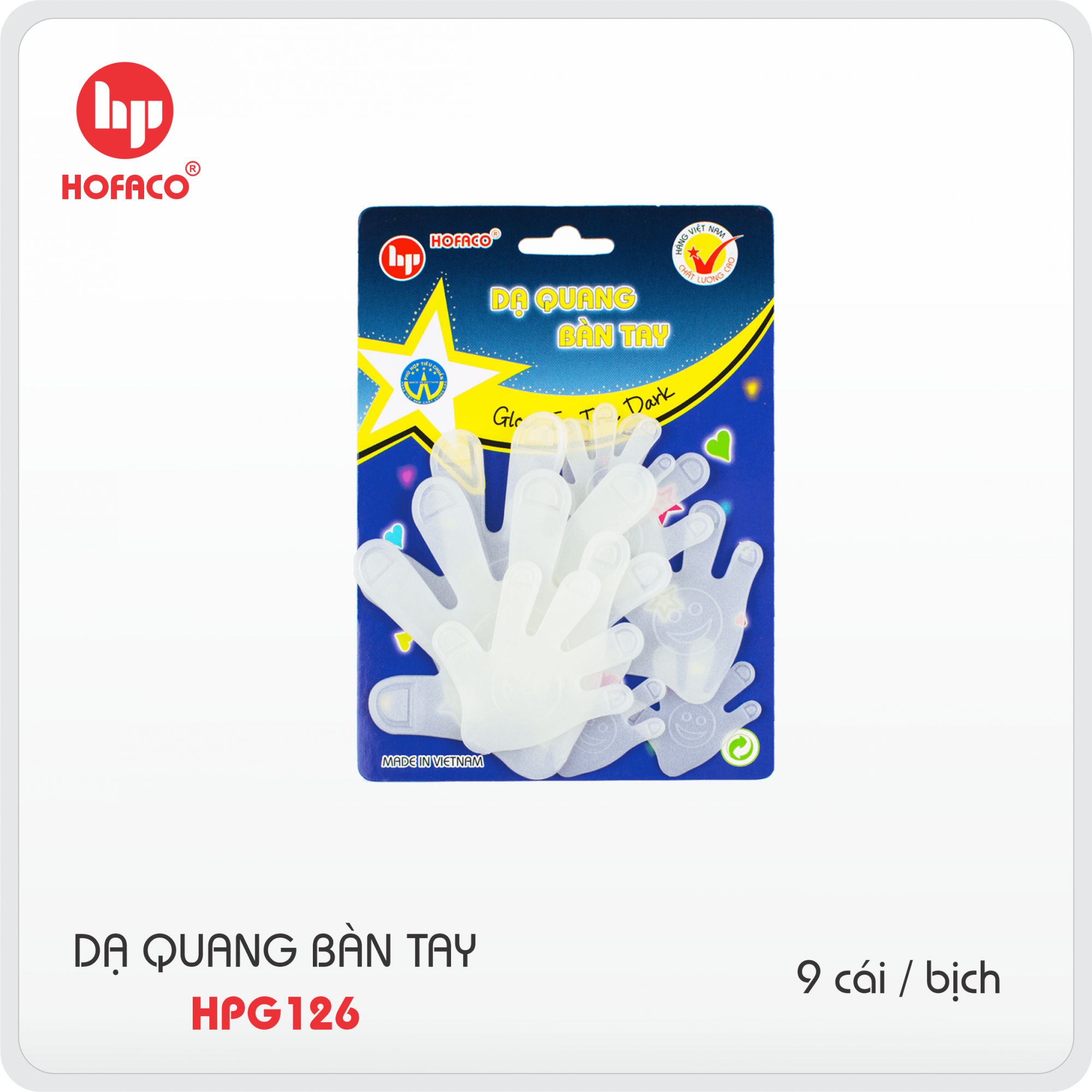 DẠ QUANG BÀN TAY - HPG 126