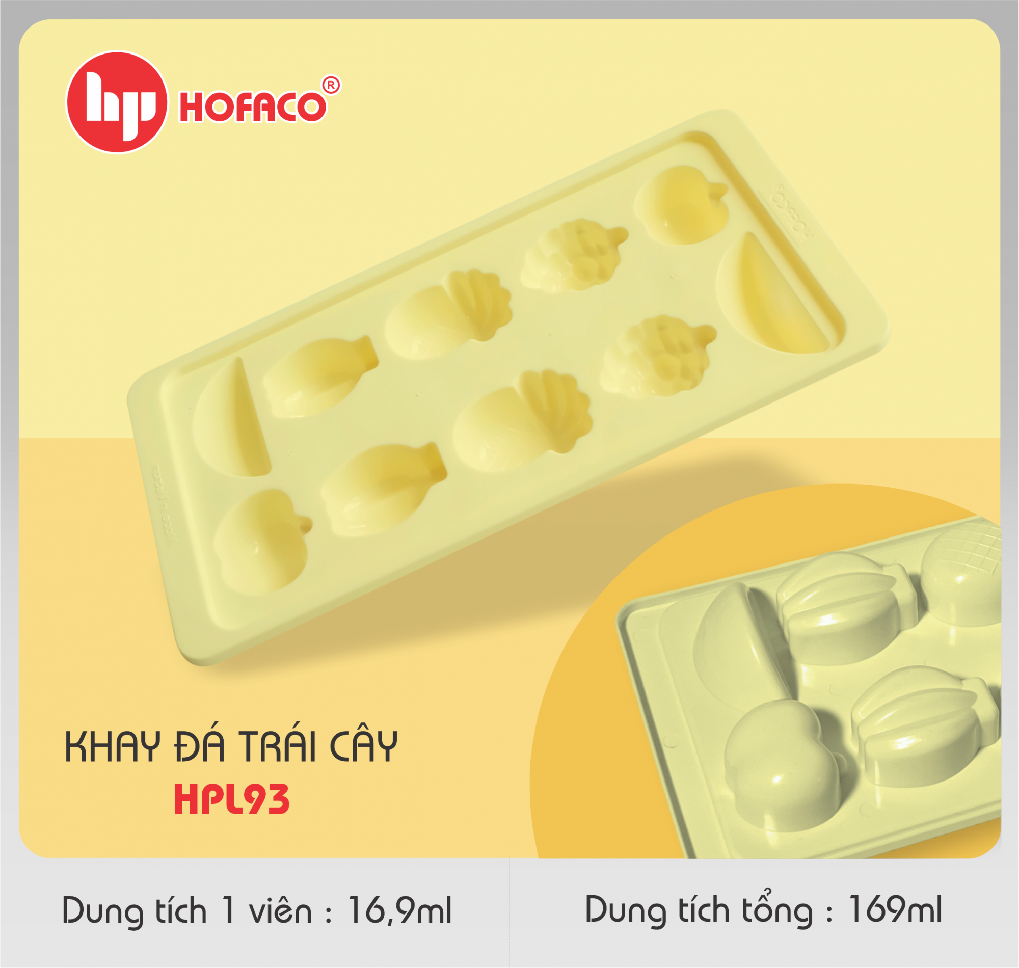 KHAY ĐÁ TRÁI CÂY - HPL 93