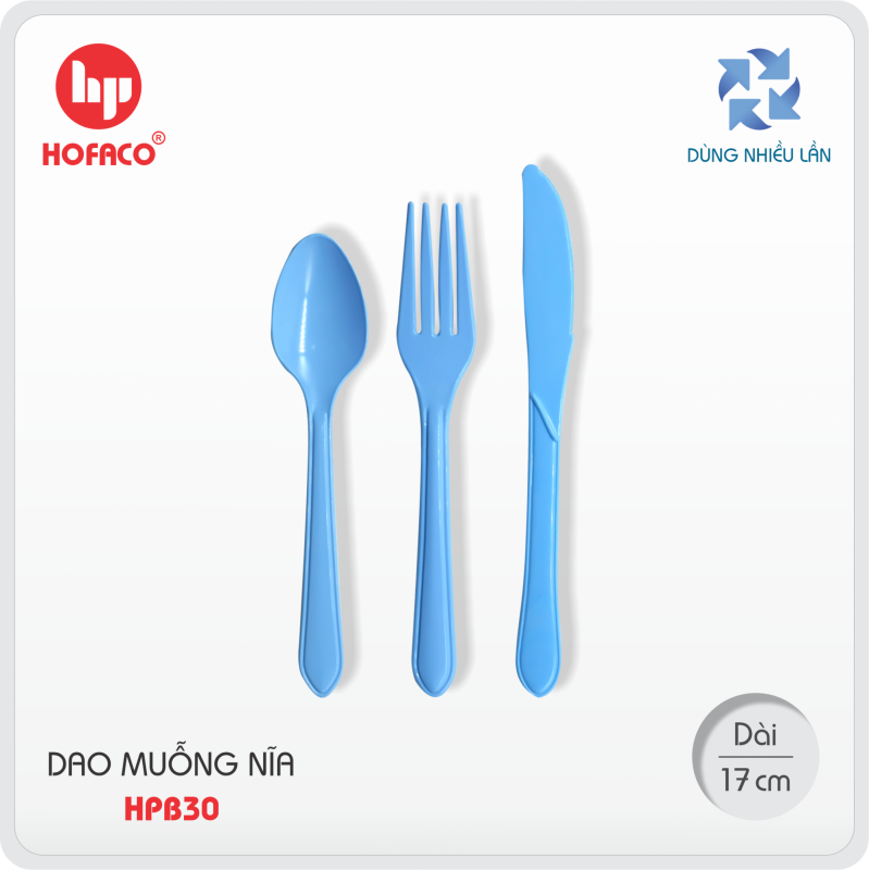 BỘ DAO MUỖNG NĨA - HPB30