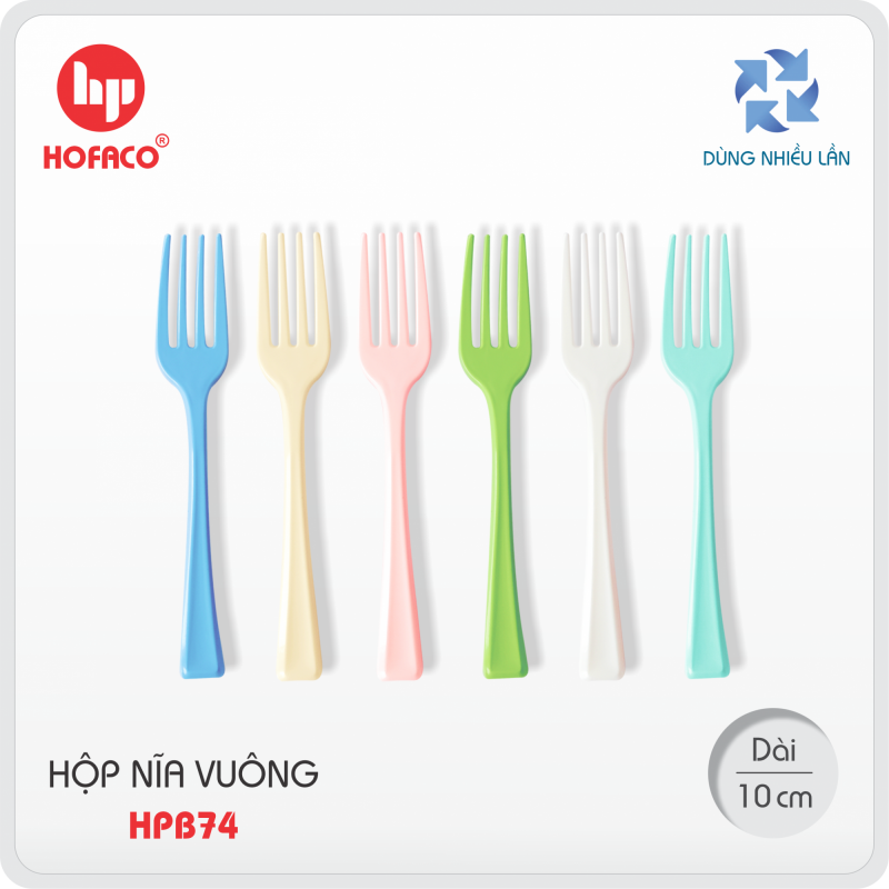 HỘP NĨA VUÔNG - HPB74